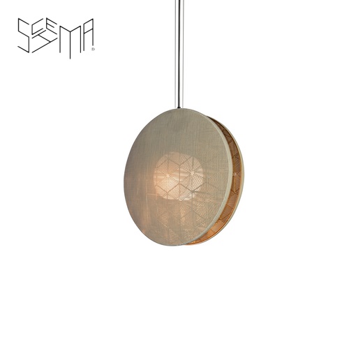Hanging Lamp Gamboa Hush-Hush Iron Wire Cream/Gold