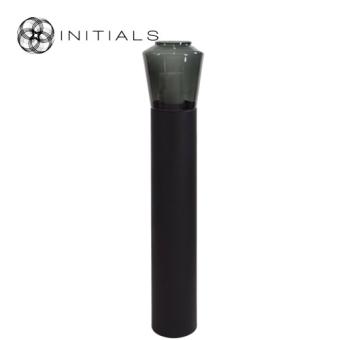 Hurricane Stand Solid XXL Black & Smoke Brillant Glass