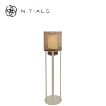 Stand Bridge Raw Iron Ivory Round