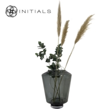 Candleholder Brillant Smoke Glass