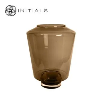 Candleholder Brillant Topaz Glass