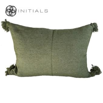 Cushion Tassel Salie Green