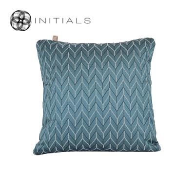 Cushion Coligny Teal Blue