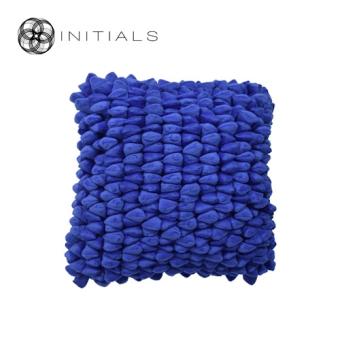Cushion Cover Penthouse Pebble Cobalt Blue