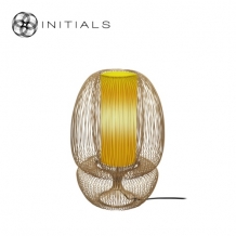 Table Lamp Bubble Straight Iron Wire Gold