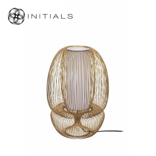 Table Lamp Bubble Straight Iron Wire Gold