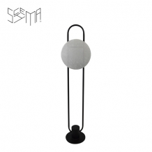 Floor Lamp Hush-Hush Iron Wire Star White/Light Grey