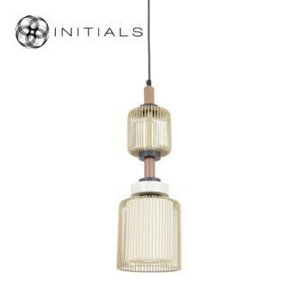 Hanging Lamp Totem Iron Wire Latte