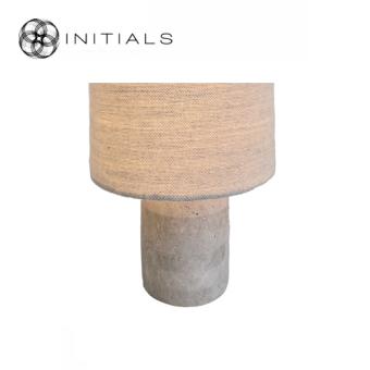 Table Lamp Base Lizea Travertin