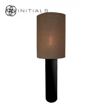 285-450-038 Floor Lamp Solid Sonora Hazelnut Brown/ BL