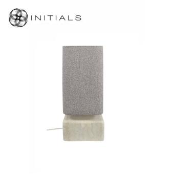 285-450-200  Table Lamp Amor Stone Grey Bouclé/TR