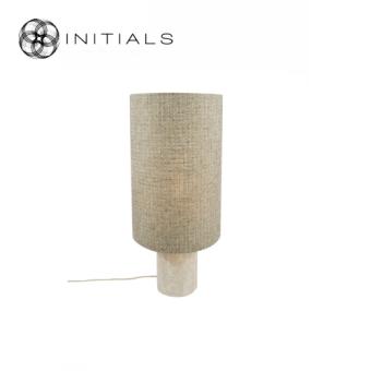 Table Lamp M Chrono Mocha/Travertin