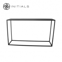 Side Table Metal Black