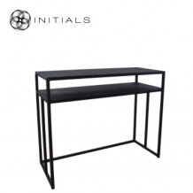 Desk | Side Table 2 Metal Black