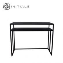 Desk | Side Table 2 Metal Black