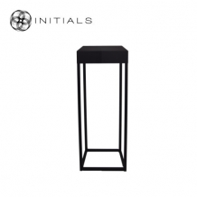 Flower Stand Metal Black