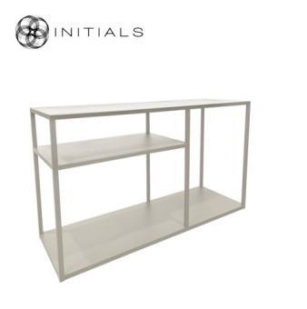 Storage Table Play Metal Ivory