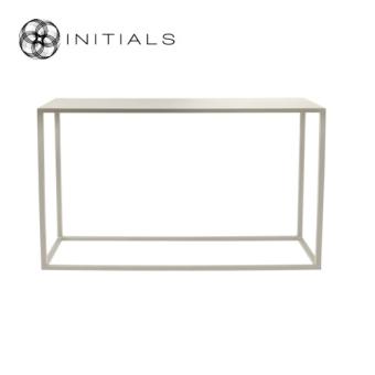 Side Table Metal Ivory