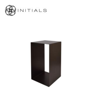 Flower Stand Metal Anodic Brown Square