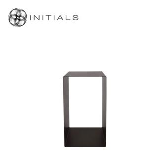 Flower Stand Metal Anodic Brown Square