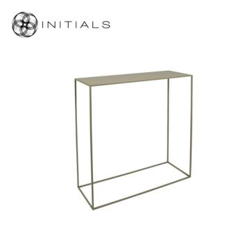 Storage Table Broadway 2 Raw Iron Ivory