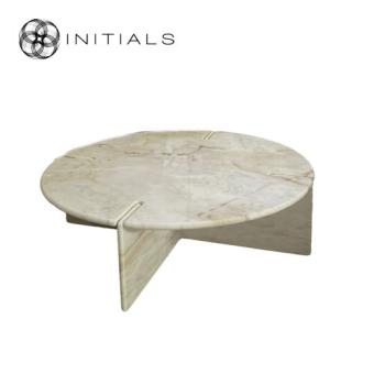 Coffee Table Hemera Marble White Rosa