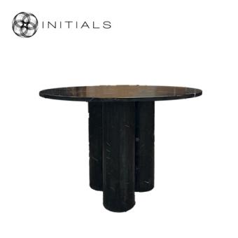 Dining Table Gamma Marble Black