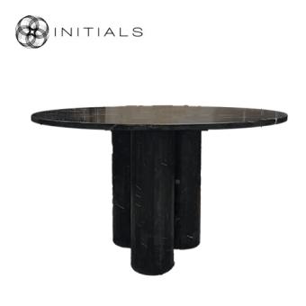 Dining Table Gamma Marble Black