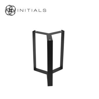 Tri leg Table Frame Metal Black