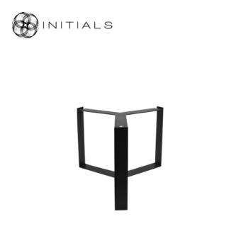Tri leg Table Frame Metal Black