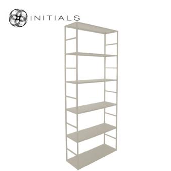 Cabinet 6 Metal Ivory