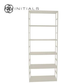 Cabinet 6 Metal Ivory