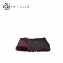 Plaid Kenia Wine Bordeaux