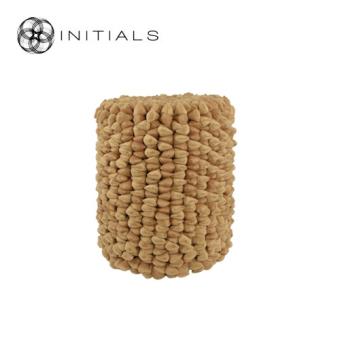 Poof Pebble Saffron Gold Cylinder