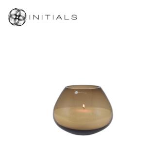 Vase | Candleholder Bol Topaz Glass