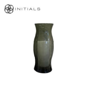 Vase Vela Smoke Glass