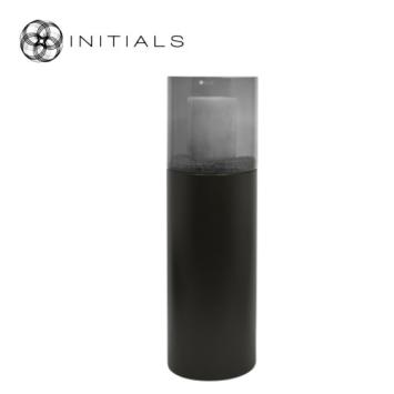 190-311-032 Hurricane Stand Solid M Matt Black & Smoke Glass