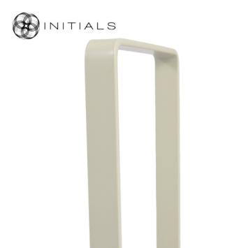 Stand Solid Handle Metal Ivory