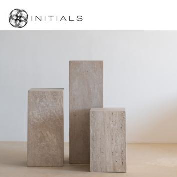 Pillar Herra Straight Travertin