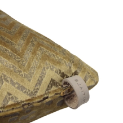Cushion Identify Rich Gold