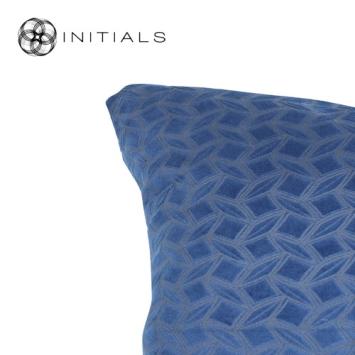 Cushion Geo Classic Blue