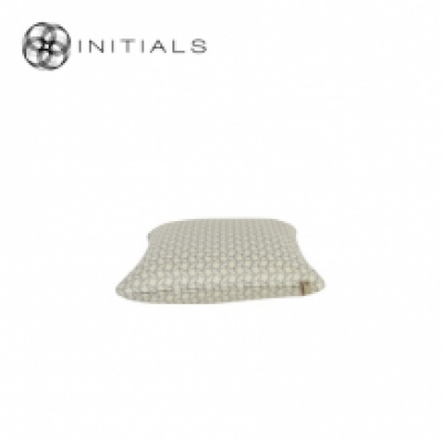 Cushion Geo Pearl White