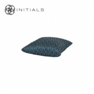 Cushion Coligny Teal Blue