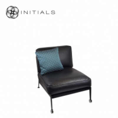 Cushion Coligny Teal Blue