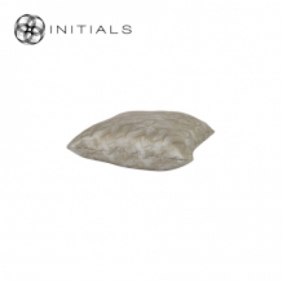 Cushion Silvera Champagne White