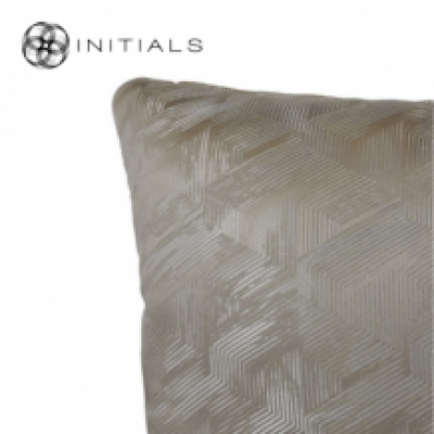 Cushion Silvera Champagne White