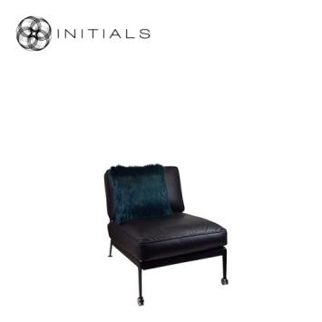 Cushion Kenia Petrol Blue