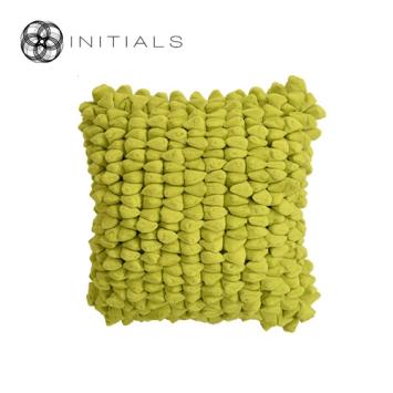 Cushion Cover Penthouse Pebble Lime Green