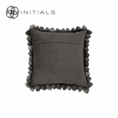 Cushion Cover Pebble Smoke Grey