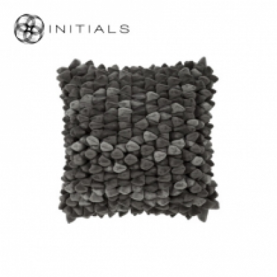 Cushion Cover Pebble Smoke Grey